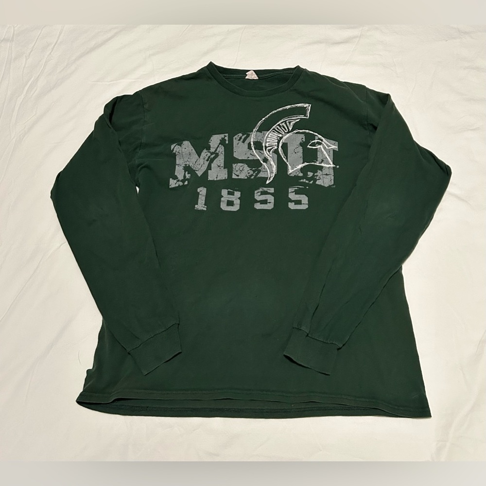 Vintage Style Michigan State University long sleeve shirt